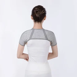 Double Shoulder Support Belt for Protector Shoulder Bamboo Charcoal Fiber Adjustable Brace Correction Band