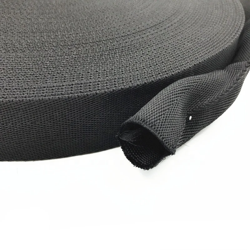 Wholesale 1 Inch 1.5 Inch width 1.2mm Thickness Horizontal Pattern Tubular Hollow Webbing