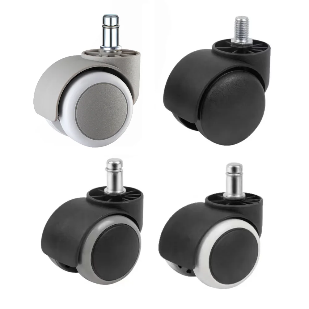 Поворотные роликовые колеса с тормозом для мебели 1 5