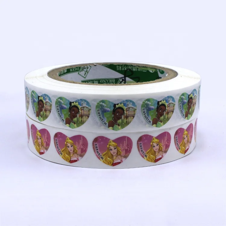 Пользовательские самоклеющиеся наклейки этикетки для бутылки лака для ногтей