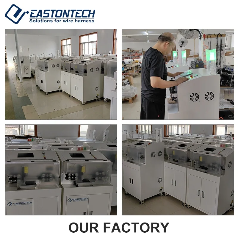 EW-05G 1500 - 2500 pcs/h 12-Roller Driving Automatic Cutting And Stripping Machine Suitable For BV Cable/Sheath Cable