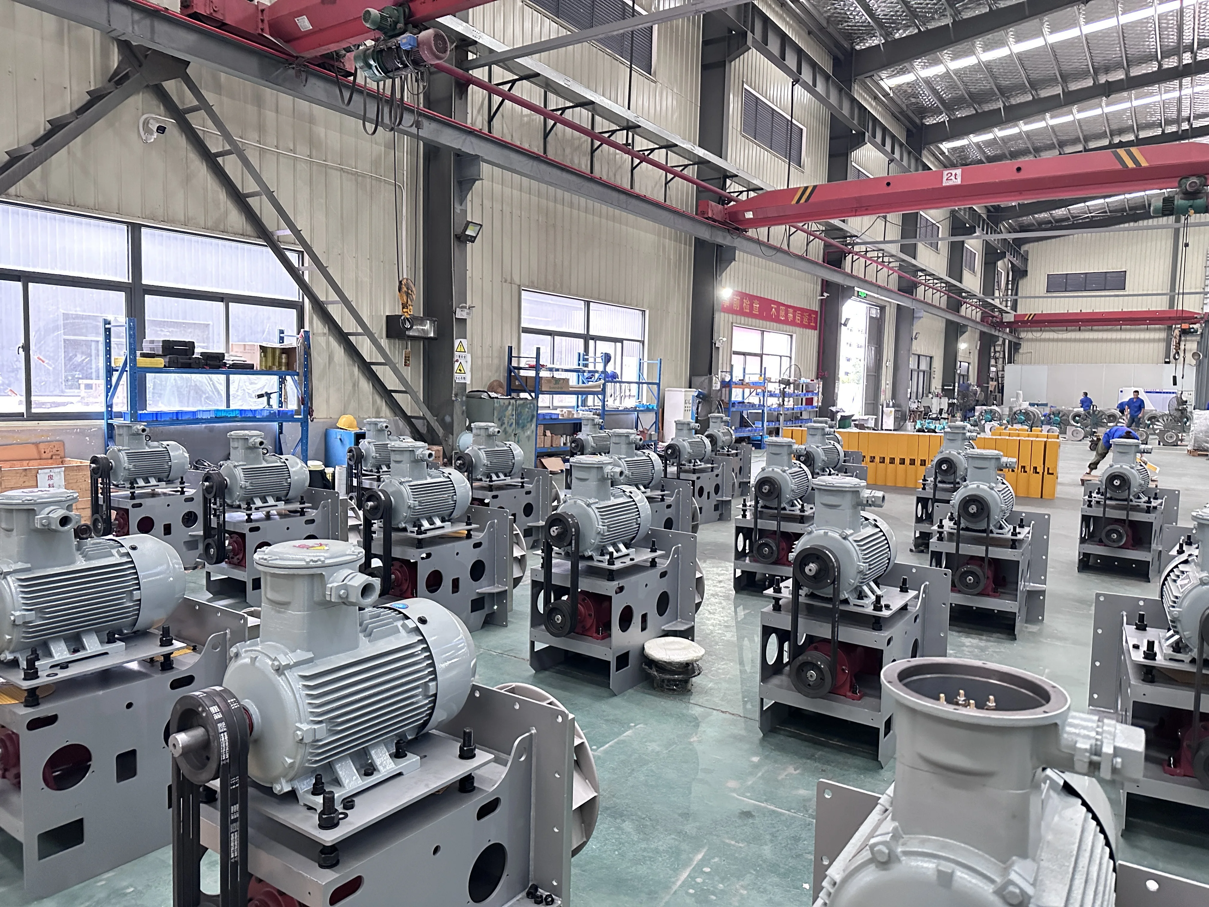Industrial High Pressure Single Suction Radial Air Blower/Ventilating Centrifugal Blower Fans