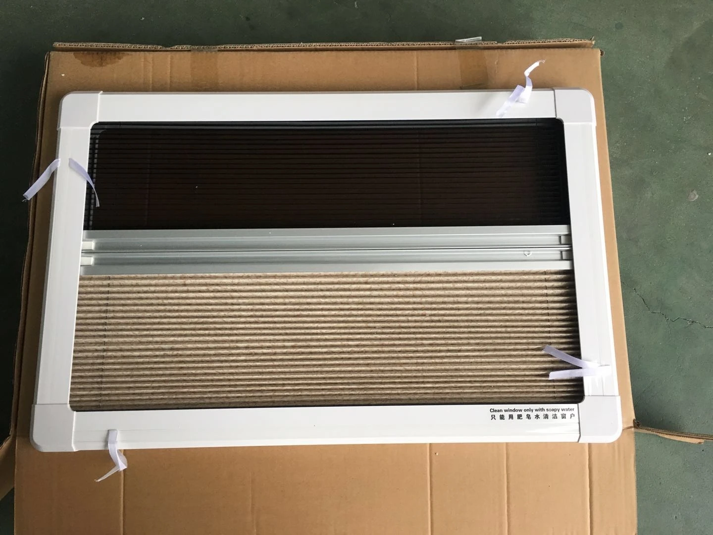 RV caravan motorhome window