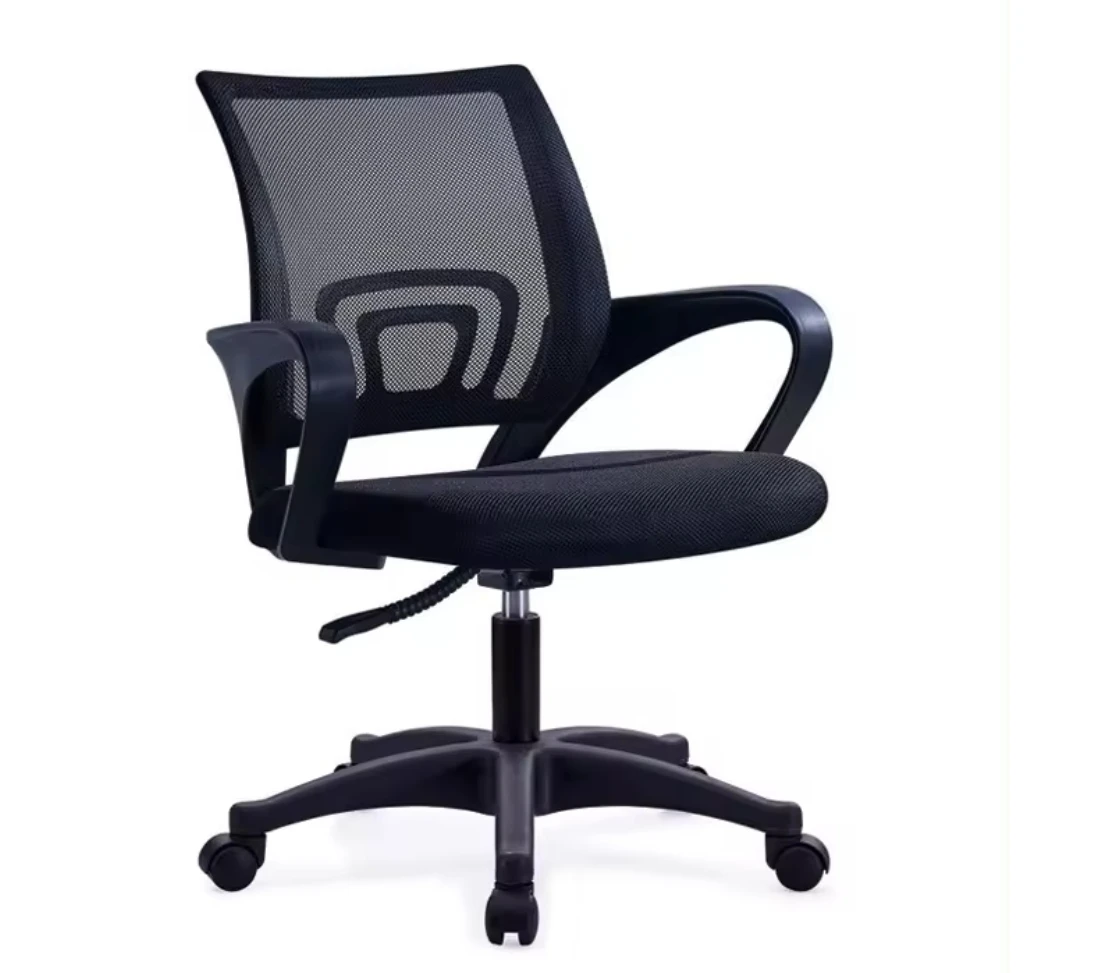 China Manufacturer Office Furniture  Low Price Modern Swivel Office Ergonomic Arm Chair Conference Office Chairs with Wheels