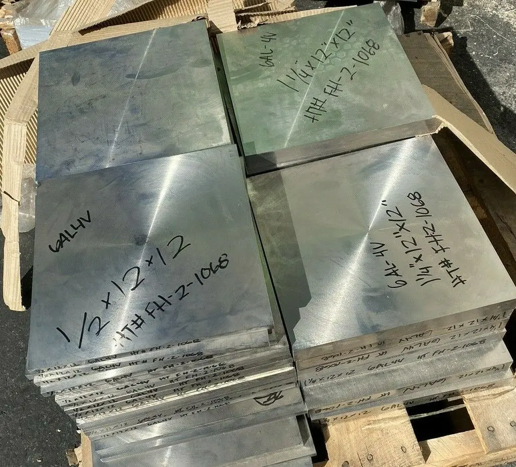  Титановый лист GR1 GR2 GR5 GR7 GR12 титановый сплав пластина ASTM B265 холодная прокатка из