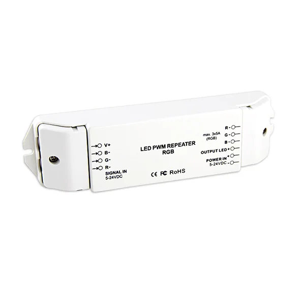 BC-963 DC5-24V led rgb professional high frequency power amplifier repeater with 3 years warranty