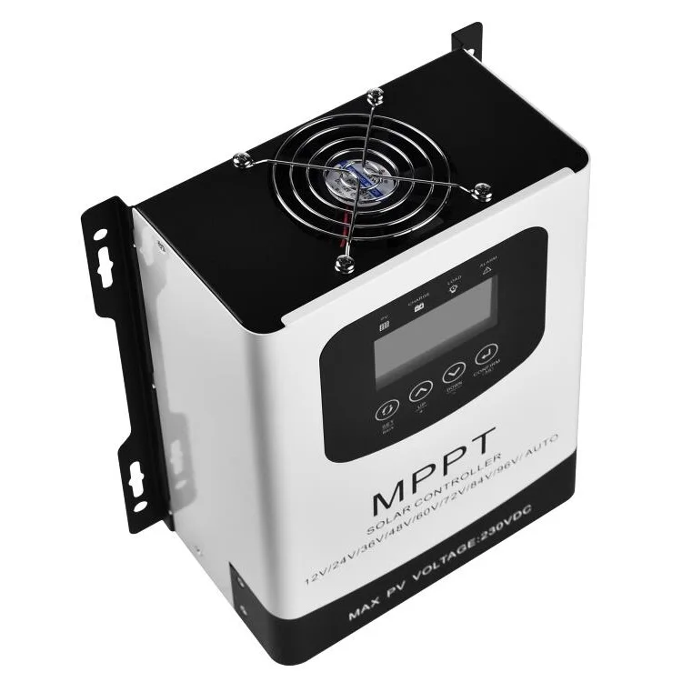 Solar Energy System 12V to 96V Regulator Controllers Auto MPPT Solar Charge Controller with LCD Display