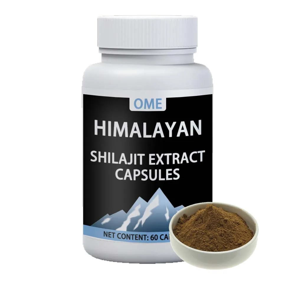 Капсулы собственной торговой марки OEM Himalayan Shilajit-таблетки богатые 85 минералами и гуминовой кислотой
