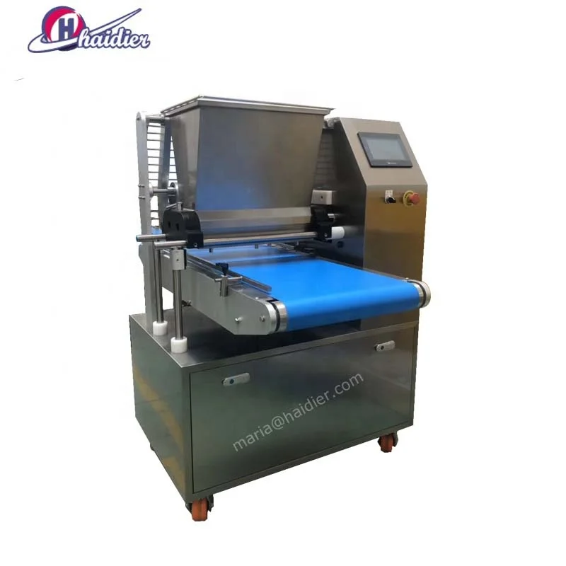 hot sell Various shapes of cookies Automatic cookie maker/double puff cookie forming machine/fortune cookie forming machine
