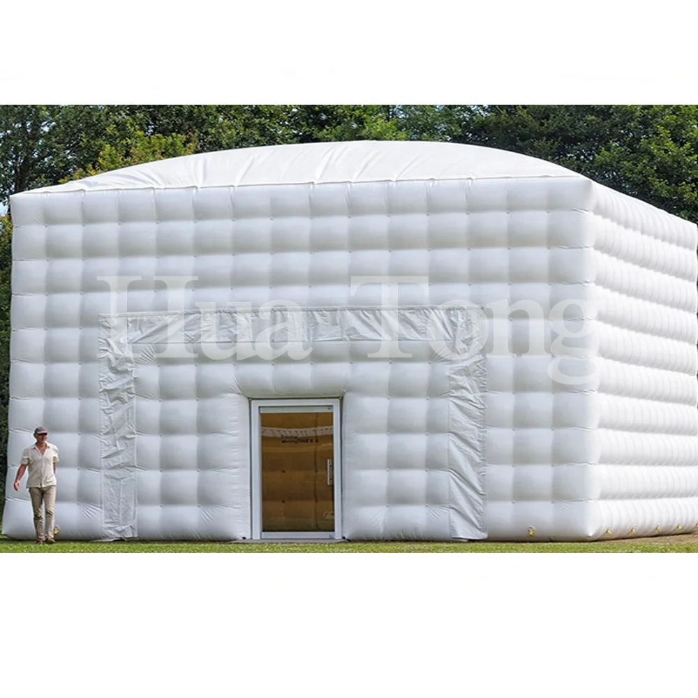 Cheap Price Outdoor Large Inflatable Exhibition Cube Tent for Party Wedding Camping Events