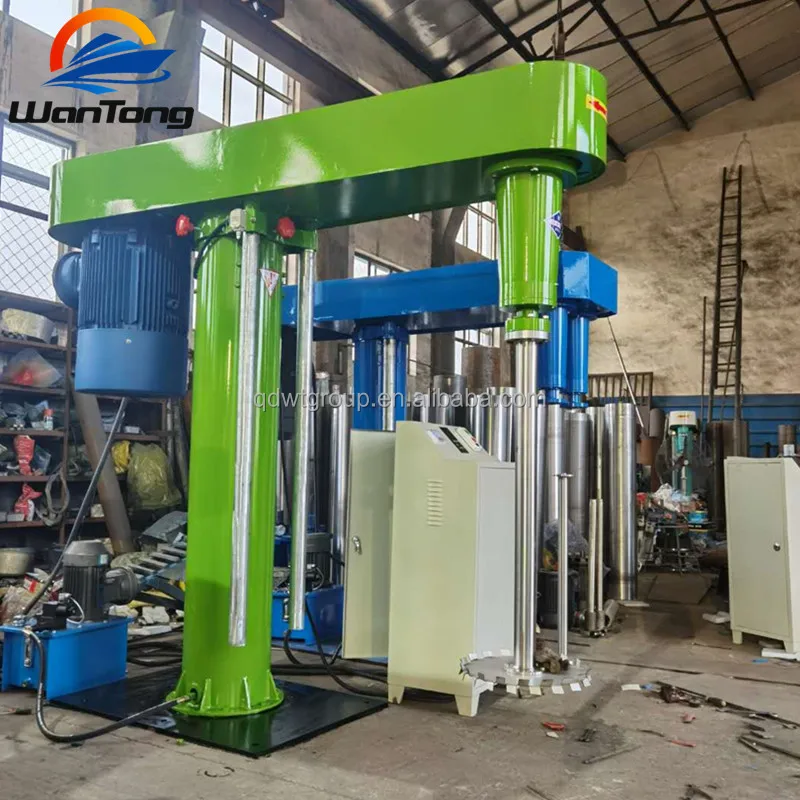 hydraulic lift high speed disperser mixer for glue,ink