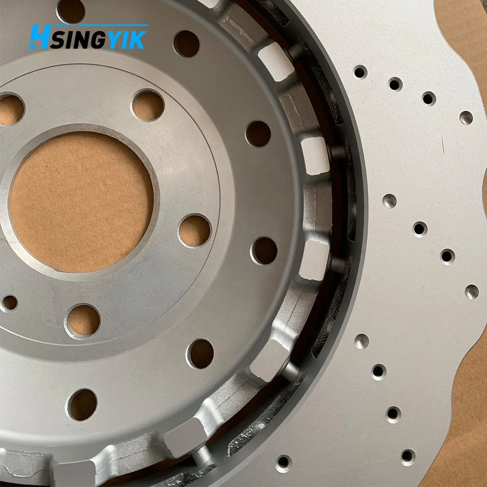 Auto Replacement Front Rear Wheel Brakes Rotors Disc For Audi SQ7 S8 RS6 C6 Q7 C7 S6 A6 C6 RS4 B8 400X38 355X32 370X30