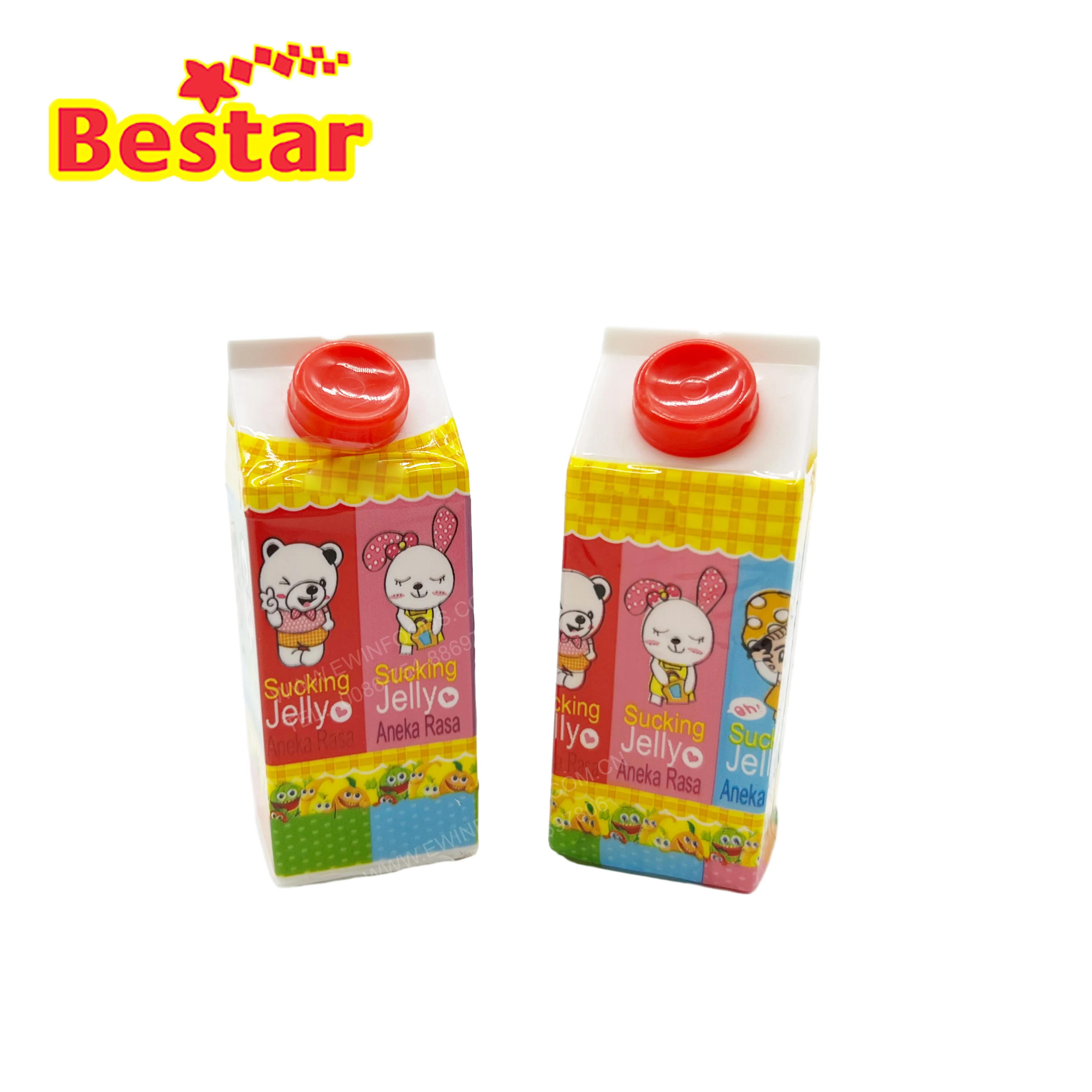 Wholesale mix fruity flavor and sweet and sour powder CC stick straw candy