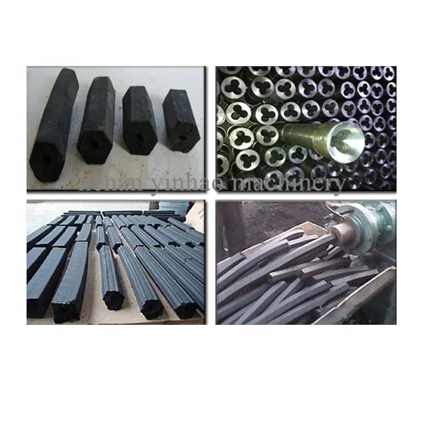 Hot Sale Automatic Mold Charcoal Extruder Charcoal Briquette Making Machine