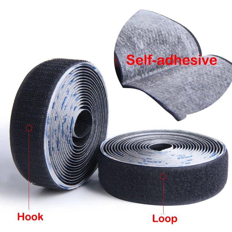 Manufacturer Hook Loop Tape Custom Color Different Size Durable Nylon Hook and Loop Roll