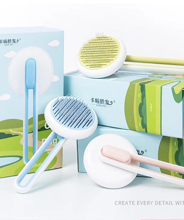 
Manufacturer Wholesale Easy Hair Remove Pet Cat Dog Comb Functional 