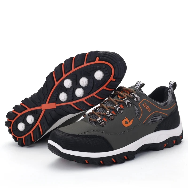 
Wholesale Big Size Anti-Slip Platform Trekking Men Shoes Outdoor Sports Rock Climbing Shoes 