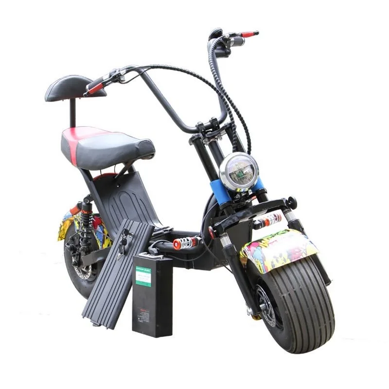 Hot sale 48V  2 wheel harleyscooter electric scooters motos citycoco motos electrica
