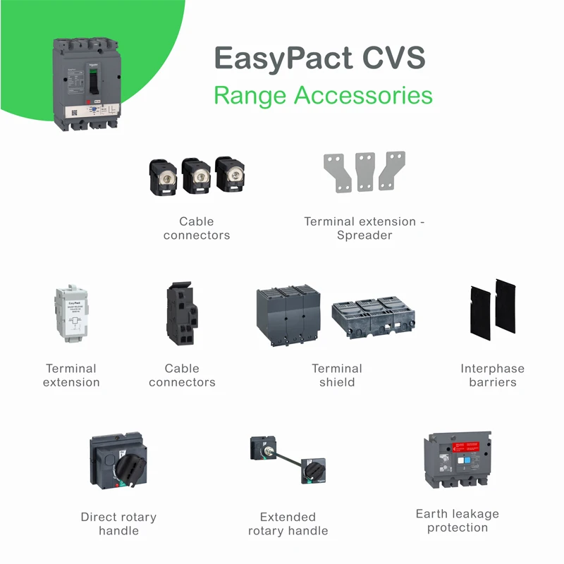 Original Schneiders CVS400H ETS 2.3 400A 4P4D(4P) EasyPact CVS circuit breakers LV540516