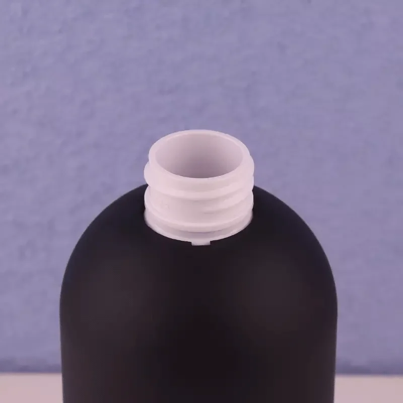 Luxury Gold Body Wash Packaging Shower Gel Bottle Round Shape Container 300ml 800ml Plastic Pet Shampoo Bottle Private Label