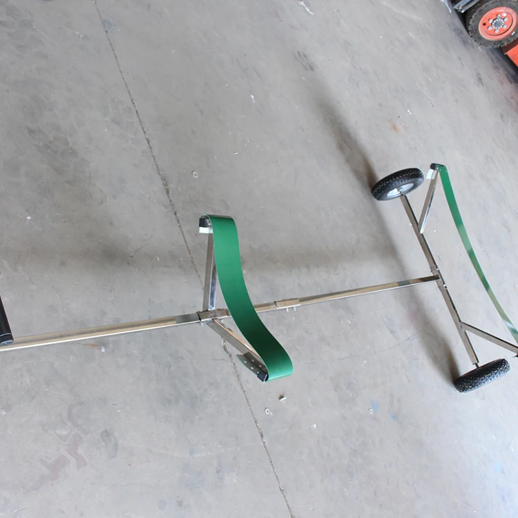 Lightweight Folding Small Hand Pull/Car Pull Inflatable Boat Trailers