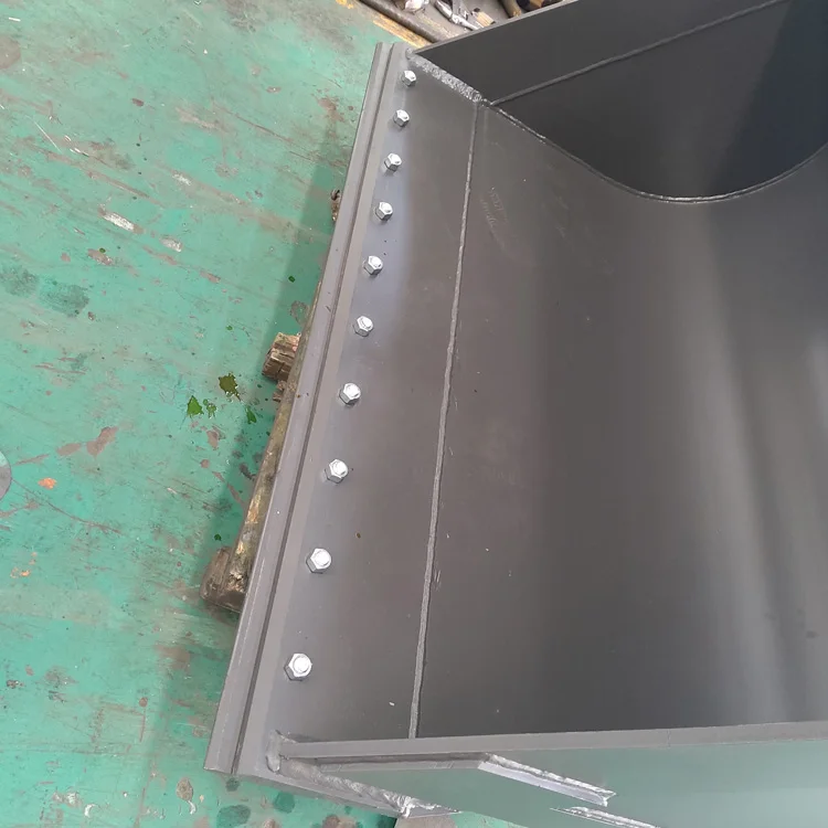 new excavator Mud bucket wide width bucket clean bucket with double cutting edges customized for excavator