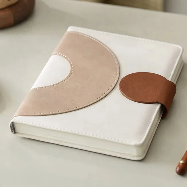 Custom Printing Hardcover Factory Price Pu Leather Elastic Band Journal Diary Planners Notebooks