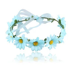 Новинка, Европейская и американская тиара в виде морского подсолнуха, ромашки, детская лента, гирлянда, аксессуары для волос подружки невесты