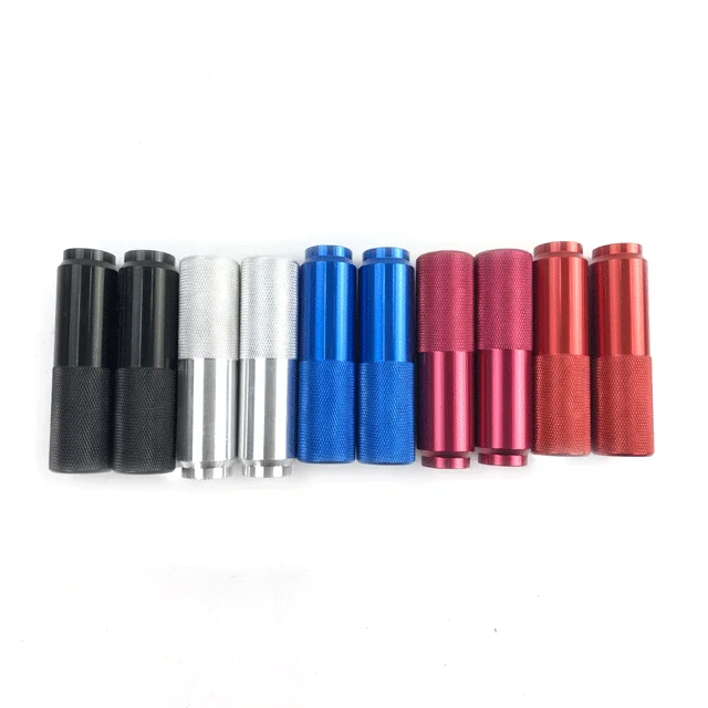 CNC Machined  T6 Alloy BMX  Bicycle Foot Pegs 1 Pair Aluminum Alloy Pegs Bike Cycling Bicycle Rear  Stunt Foot Peg