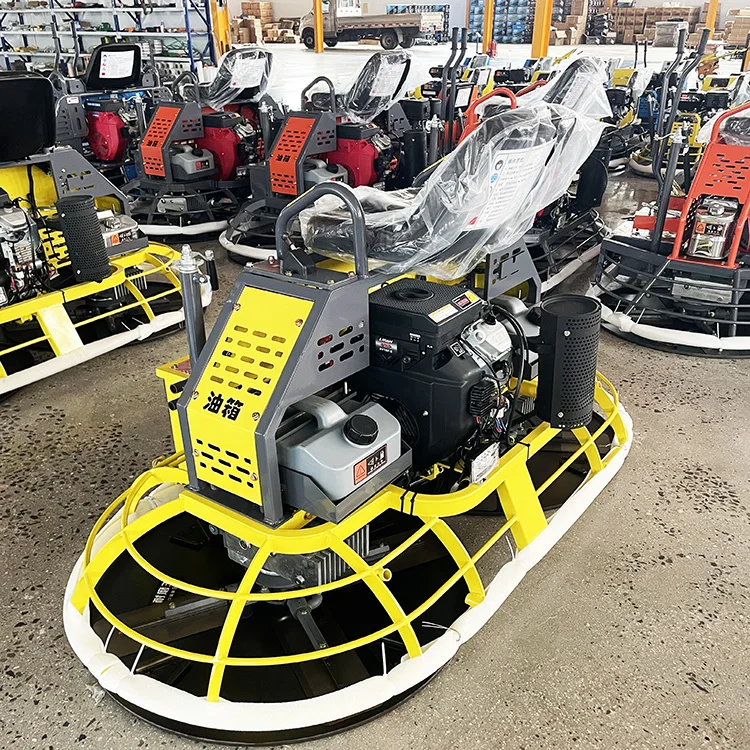 24HP бетонный плавающий шпатель на бензине для сглаживания пола