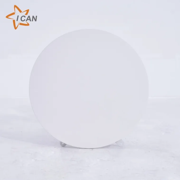 White Round Dining Outdoor Tabletop Coffee Shop Furniture Garden Patio Restaurant Table