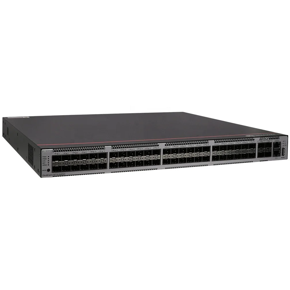 Enterprise level ethernet 48 ports stackable network switch 5735-S48S4X In Stock