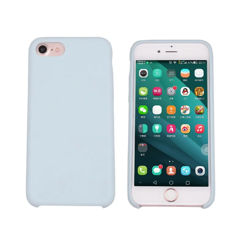 двухслойная микрофибра ткань Подушка Совместимость анти-отпечаток пальцев матовая поверхность телефона чехол для Iphone 7