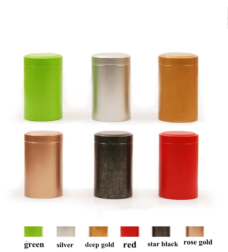 round tin box metal box for tea packing 50pcs/lot