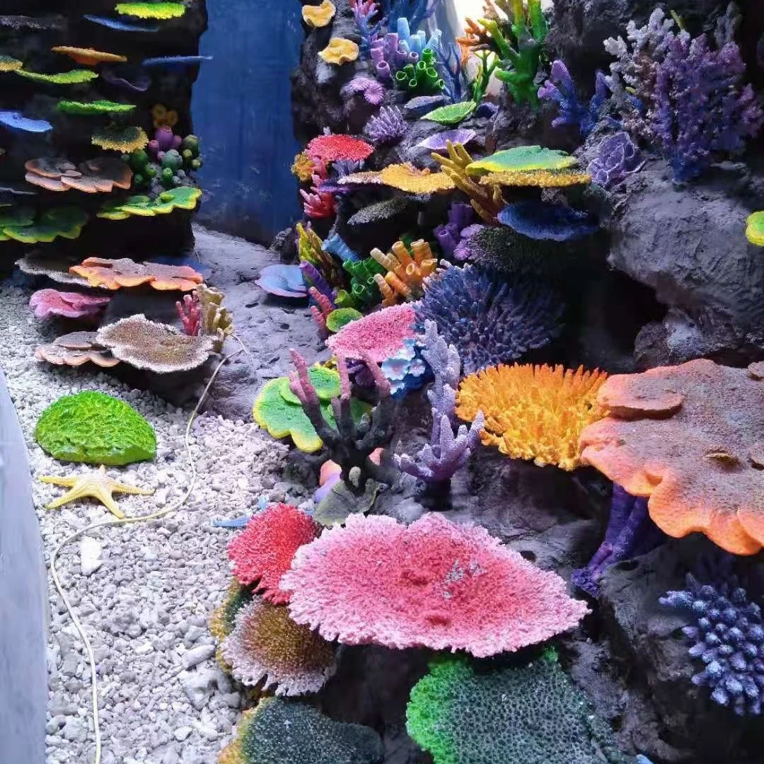 Полимерный коралловый риф, аквариумный коралл, аксессуары на заказ, Декор, Гомер, ОЕМ, цветная поддержка