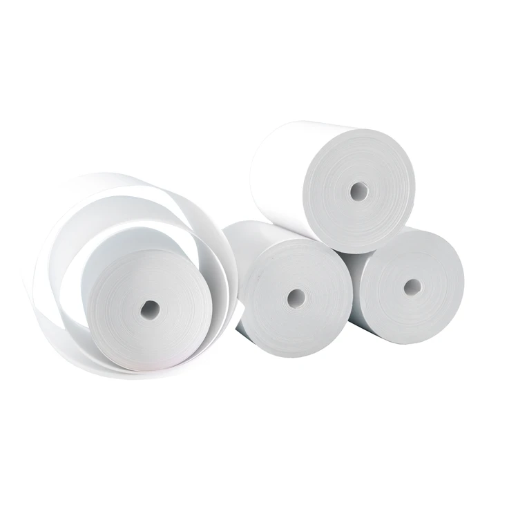 80*80mm 70 gsm OEM Low price coreless Thermal Paper Roll ATM machine Cash register paper movie tickets Customizable