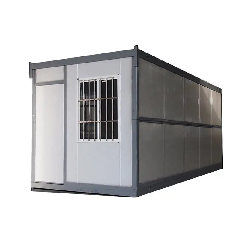 mobile folding house prefab homes, Refugee housing,  20ft Simple board quick assembly container house