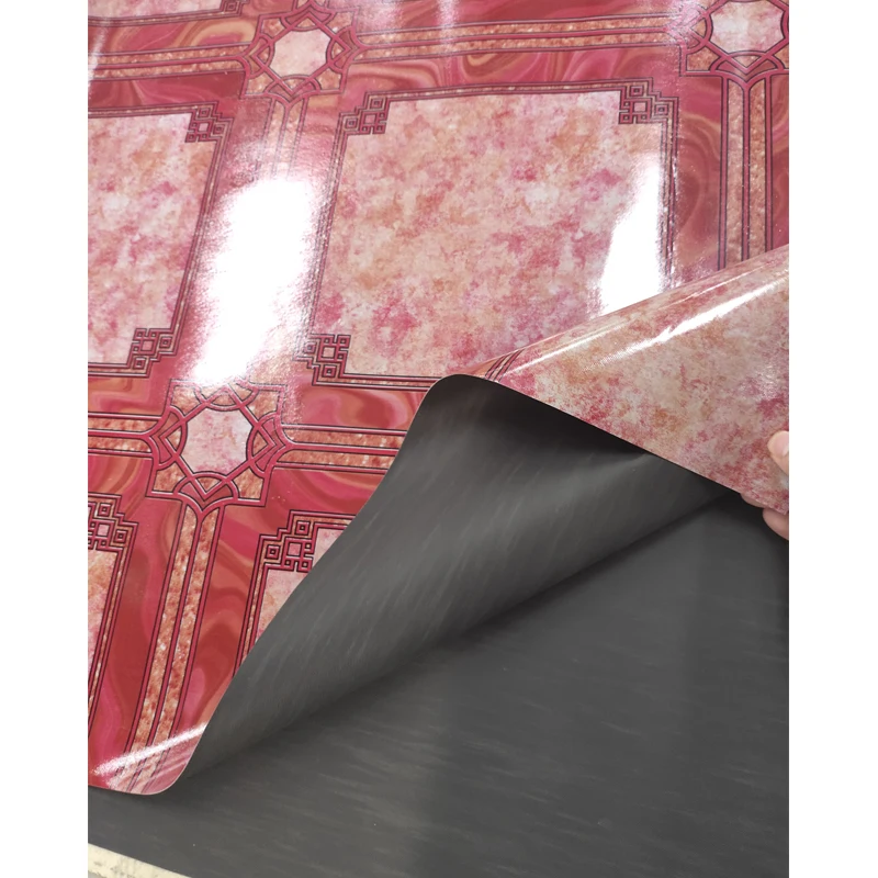 PVC Linoleum Floor Covering 0.35mm--1.6mm Thickness PVC Vinyl Carpet Rolls Flooring