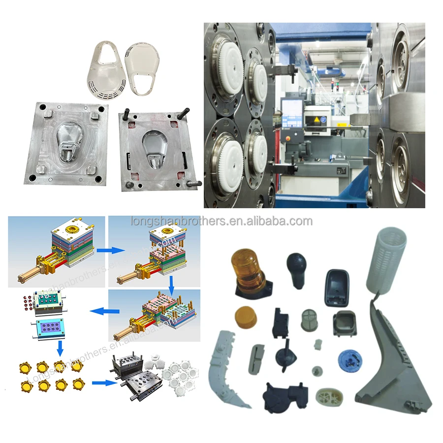 Plastic Mold Injection Molding 3D Printing Service Mold  Plastic Injection Products Custom Injection Polycarbonate
