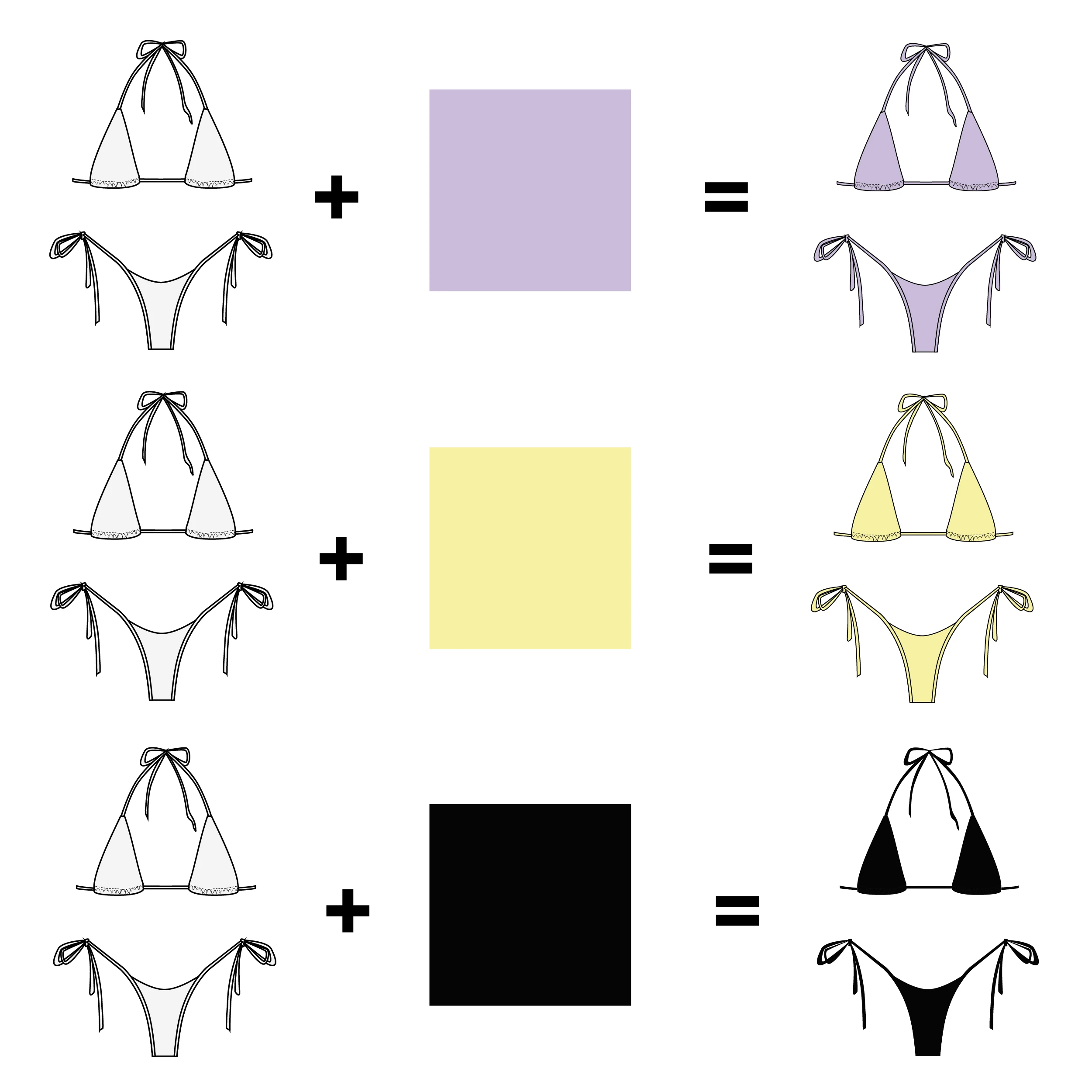 FIELD BALANCE Custom Women Thongs Solid Swimsuit Luxury Swimwear Sexy 2 Piece Bikini Set