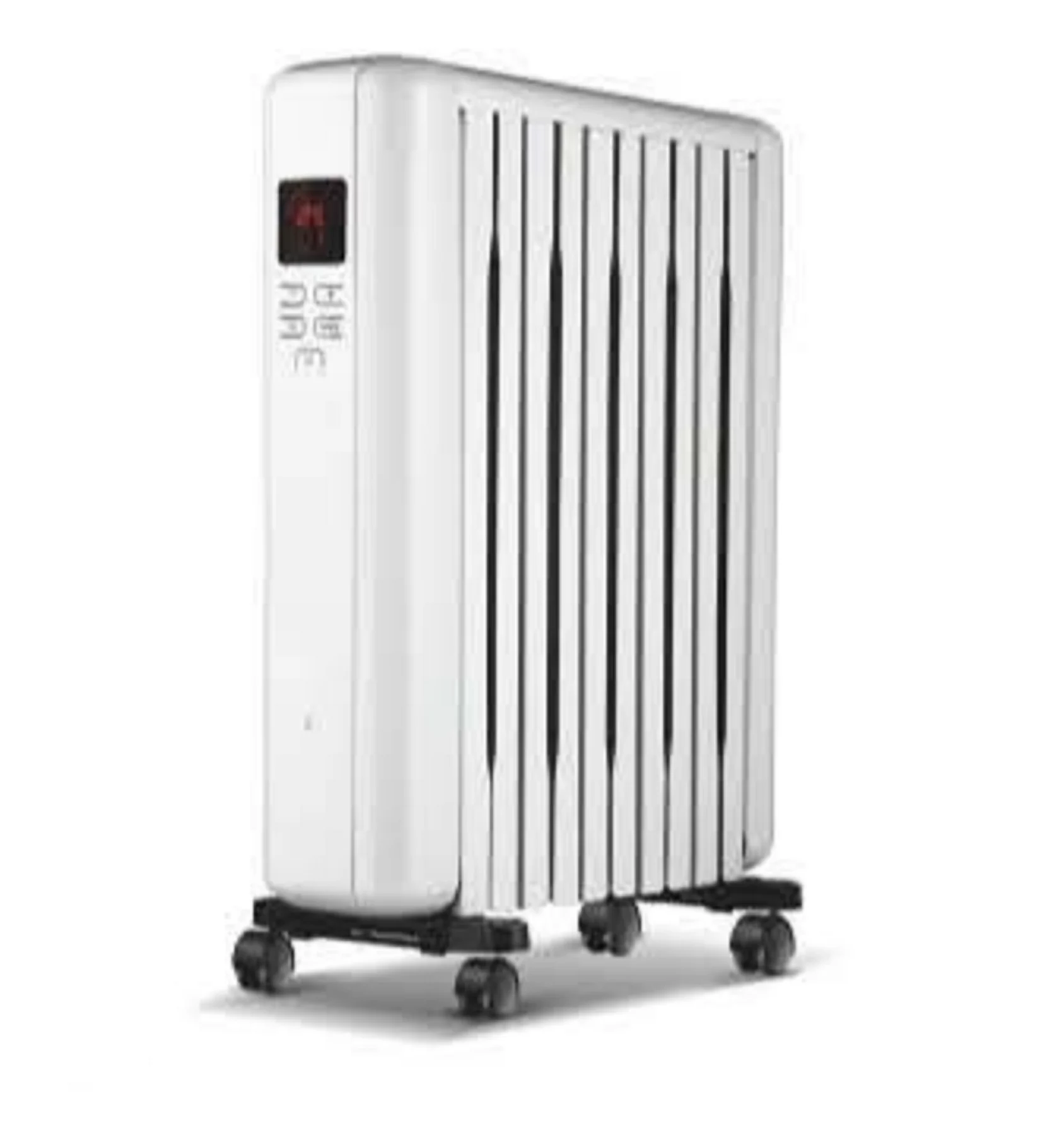 Oil heater with LED with temperature display 400W 600W 800W 1000W oil filled radiator family fan PTC  fin ceramic quartz heater