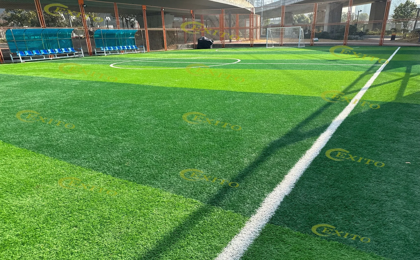 EXITO Best Quality Football Field Soccer Court 5-Person Soccer Field with Artificial Grass