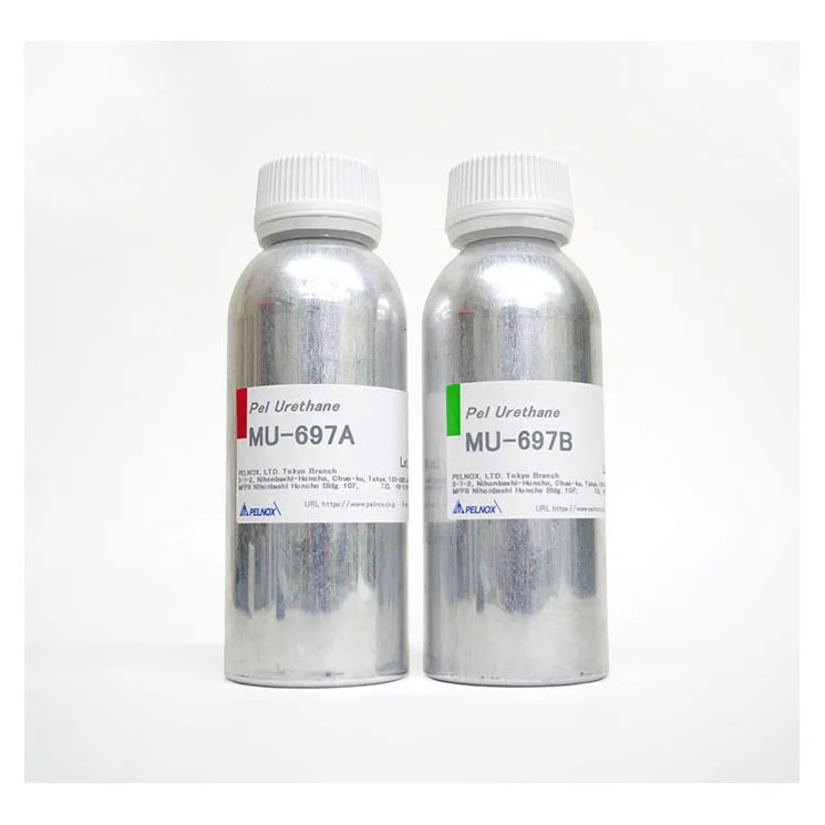 Resin manufacturers liquid Polyurea rubber Low Viscosity heat curing two-component polyurethane/MU-697