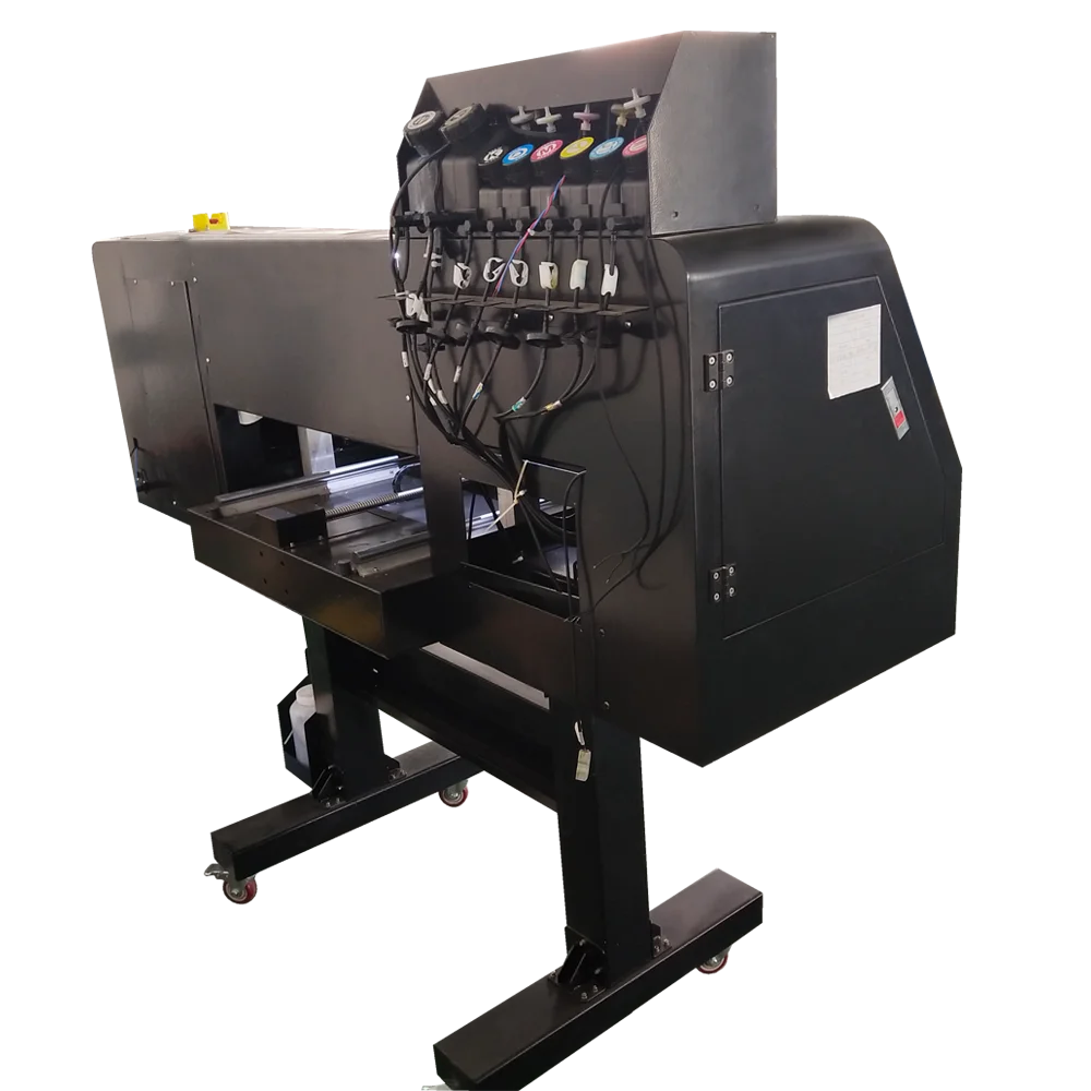 УФ светодиодный принтер для наклеек A3 A2 УФ планшетный ПЭТ пленочный принтер УФ DTF принтер