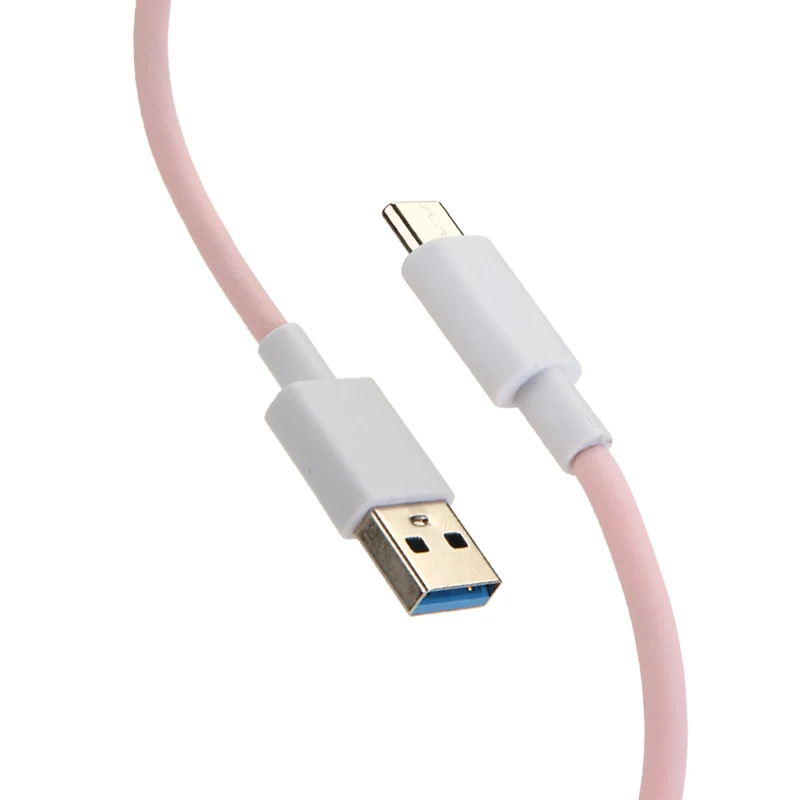 Environmental protection data cable high quality rubber material Micro Type-C charging cable