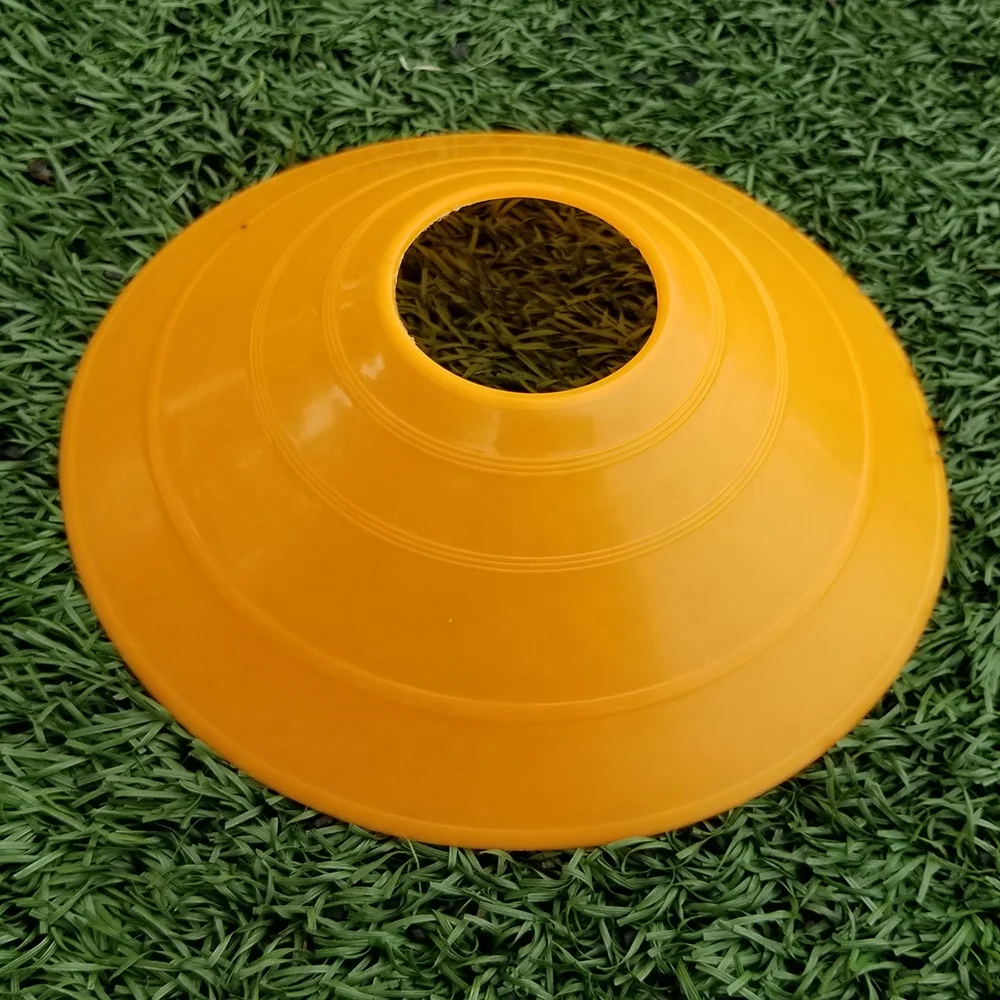 Outdoor Roller Skating Field Training Soft Small Domes Custom White Sport Cones