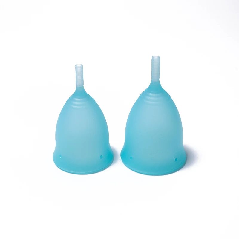 New Design Reusable Medical Grade Silicone Collapsible Menstrual Cup