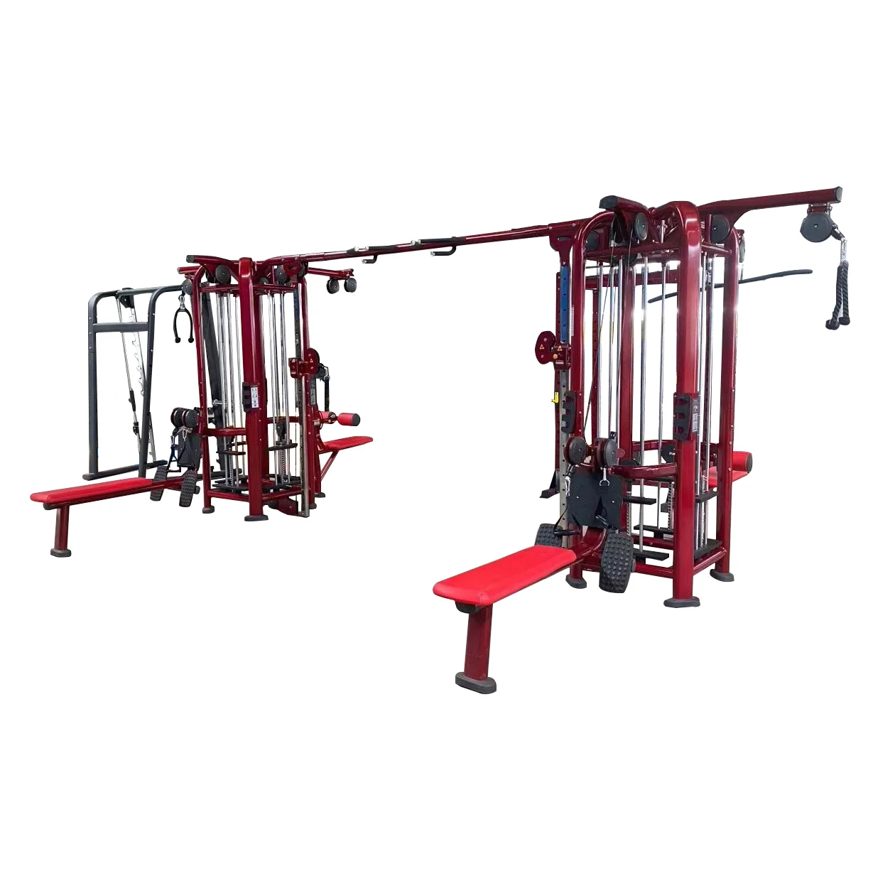Commercial 8 Multi Jungle Station Functional 8 Station Multi Gym Equipment With Wholesale Price