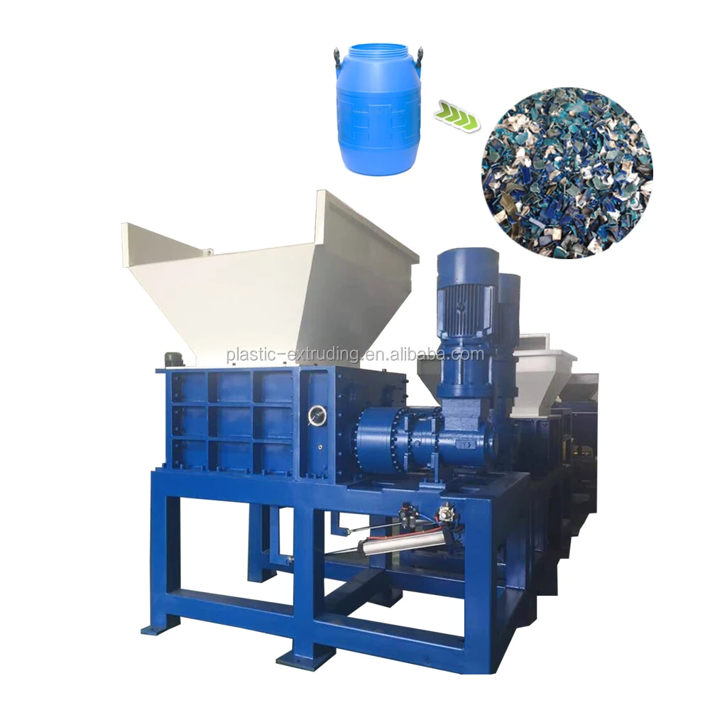 Пластиковый баррель измельчитель машина PP Шредер/два вала Шредер для большой PP jumbo мешок