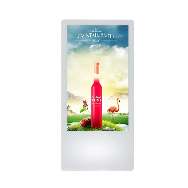 21.5 inch Slim vertical Indoor elevator screen advertising player lift advertising screen